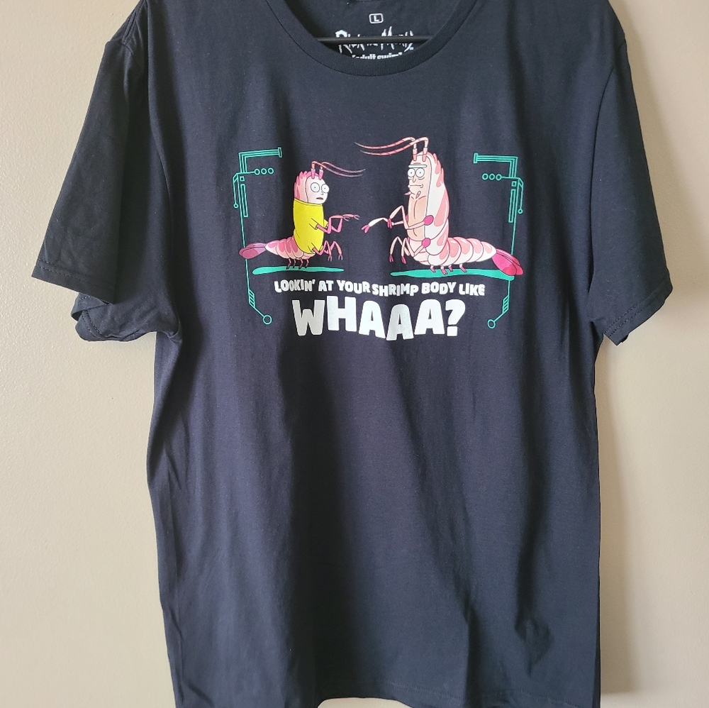 RICK AND MORTY T-SHIRT NEVER WORN